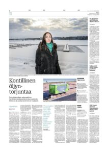 Kontillinen öljyn- torjuntaa